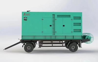 China 550 kVA Anhänger Genset Schalldicht Genset Dieselgenerator Set zu verkaufen