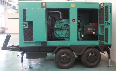 China 60 Hz Anhänger Genset Dieselgenerator Set / Cummins Mobilgenerator Set zu verkaufen