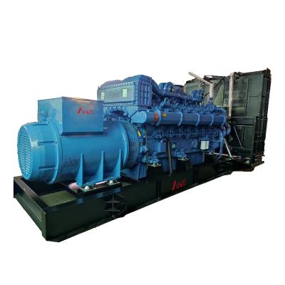 China 2000kW hoogspannings dieselmotor-generator, dieselgenerator voor continu gebruik Te koop