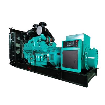 China 600kW/750kVA Cummins Power Diesel Generator Baixos custos de manutenção e nível de ruído à venda