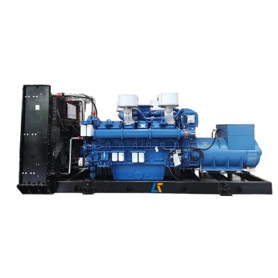 China Yuchai Diesel Powered Generator Set with High Voltage YC16VTD2510-D30 1500kw 1875kva for Industrial for sale