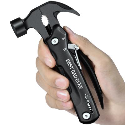 China Cheap Pliers/Wire Cutter/Hammer/Knife Small Steel Portable Survival Multitool Hammer for sale