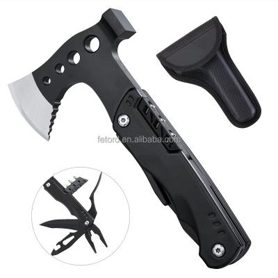 China Portable / Durable Outdoor Hiking Safety Multitool Hammer Camping Ax for sale