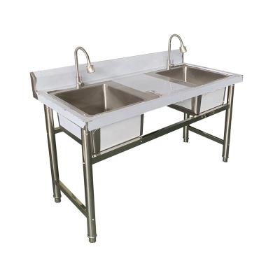 China Restaurant Fast Delivery Stainless Steel Prep Sink Stainless Steel Kitchen Sink Industrial Stainless Steel Sink for sale