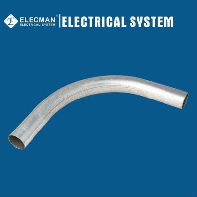 China El acero de carbono EMT Electrical Conduit codo de 90 grados galvanizó el acero 20m m Ul797 en venta