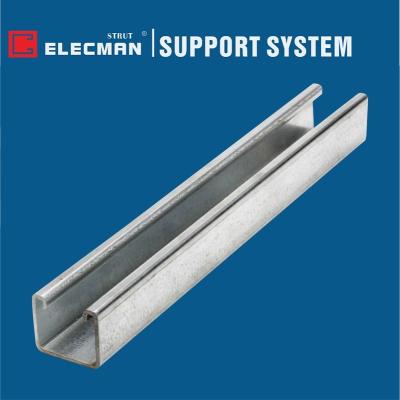 China 12 Spreize-Kanal-Pulver beschichtete des Messgerät-2.6mm galvanisierten Stahl zu verkaufen