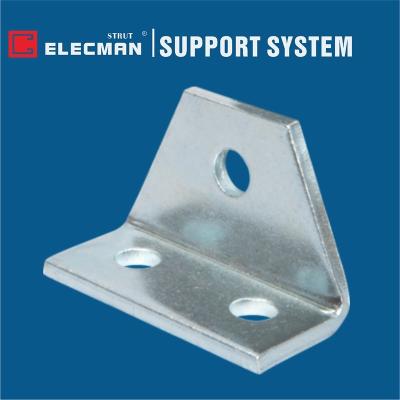 China ELECMAN 90 Loch L Klammer der Grad-Spreize-Winkel-Installations-3 galvanisierte Stahl zu verkaufen