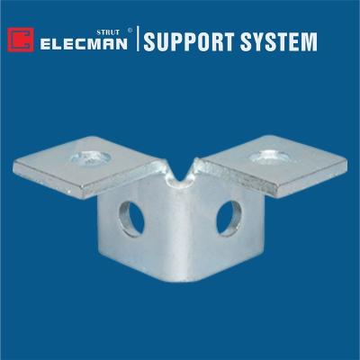 China 4 Loch-doppelter Spreize-Wing Fittings Connectors Aluminium Galvanized-Stahl zu verkaufen