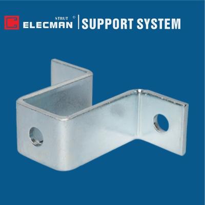 China Galvanized Steel 3 Hole Strut U Bracket Connector Fitting For ES-201 for sale