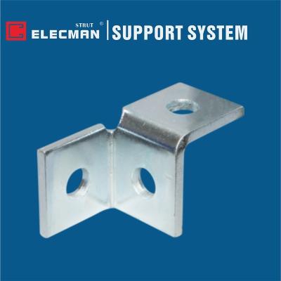 China Galvanisiertes Stahlloch spreize-Wing Fittings Strut Channel Connectorss 2 zu verkaufen