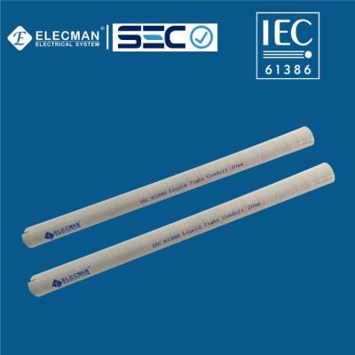 中国 チリのための20mm IEC 61386の液体の堅く適用範囲が広い鋼鉄水路 販売のため