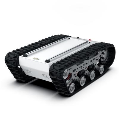 China YUHESEN MID-01 Off-road intelligent agricultural remote control rubber tracked tank UGV mobile robot platform chassis 1070*700*345mm for sale