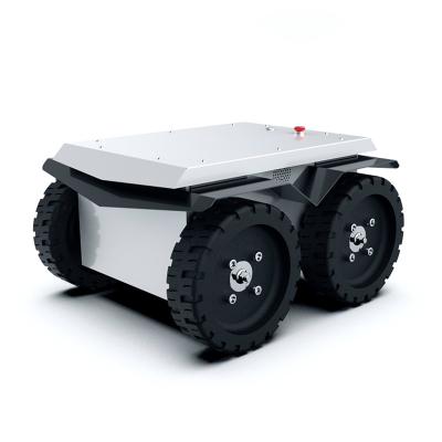 China DGT-01M All Terrain Differential 4 UGV Drive Intelligence Robot Mobile Robot Chassis Wheeled Vehicle 680*580*380mm for sale