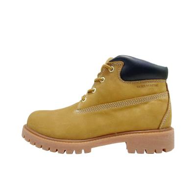 China Waterproof Classic Design Shoes Men Fashion Wheat Lace Up Martin Boots Men's Boots Casual Shoes And Flat Men's Sneakers for sale