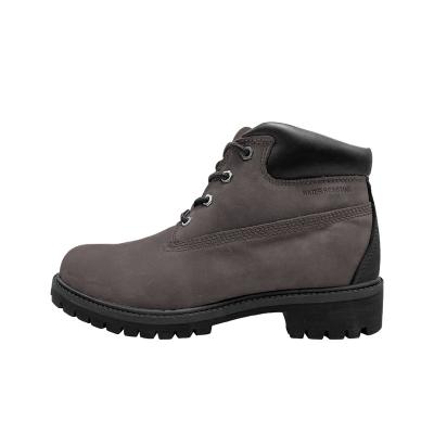 China Waterproof Waterproof Men Warm Cotton Shoes Winter Lace Up Patchwork Full-Grain Leather Hike Boots For Men Martin Boots for sale