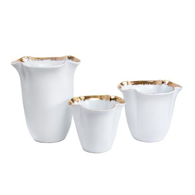 China Ceramic Modern Home Accessories Large Pot Flower Pots for sale