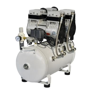 China Wholesale high quality dental use oil free ETL certificate low noise oil free 2HP air compressor for sale for sale