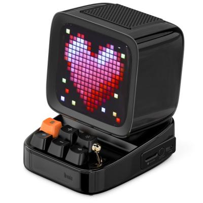 China Portable Audio Player for Divoom Ditoo Retro Pixel Art BT Speaker DIY Alarm Clock Portable LED Display Panel, Valentine's Gift for sale