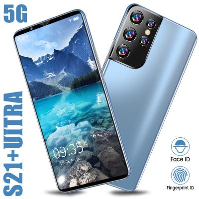 China Dual SIM Card S21uitra 12GB 512GB 6.38inch 12GB 512GB Big Screen Phone Android 10.0 5000mAh 5G MT6889 Android Mobile Phone for sale