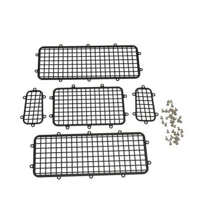 China NTFHobby 5PCS RC Hobby RC Car Side Window Window Metal Protective Stereo Net Modification for TRX-4 Simulation Climbing Car for sale