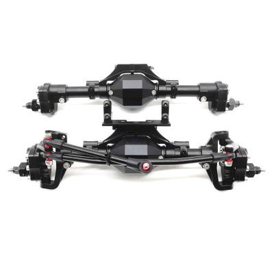 China Universal Aluminum RC Hobby RC Front and Rear Portal Axles for Axial 1:10 SCX10 II RC Crawler (Black) for sale