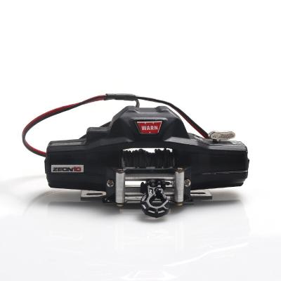 China High Quality Hobby 1/8 1/10 RC Car SCX10 Trx4 D90 TF2 CC01 Metal Axial Upgrade Parts Dual Motor Auto Winch for sale