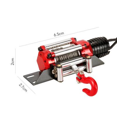 China RC Hobby RC Scale Electric Winch Remote Controller for 1/10 RC Crawler SCX10 D90 TRX4 TRX6 (Tamiya Plug) for sale