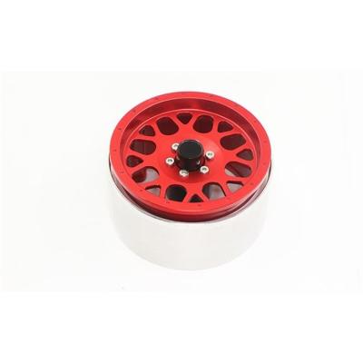 China RC Hobby Aluminum Alloy 2.2 Inch Beadlock Wheel Rims For SCX10 Axial Appearance Trx4 Trx6 Rock Crawler Car Parts for sale