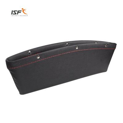 China PU Leather Car Seat Isofrequency Repeater Organizer Auto Car Pocket Universal Leather Organizer for sale