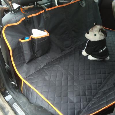 China Travel Pet Car Cover Luxury Quilted Waterproof Non-slip Dog Car Seat Cover for sale