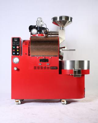 China Outdoor Oceanrich 1kg 2kg 3kg Shop Coffee Roaster with Cast Iron Drum Green Bean Roasting Machine Gas for sale