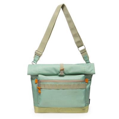 China Polyester Streetwear Casual Shoulder Tote Bag Handbag Messenger Bag for sale