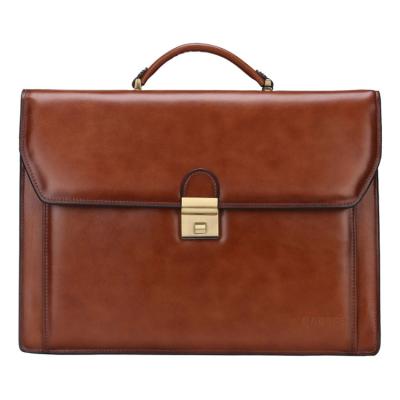 China 14 Inch Men's Business Classic Filter Frame Laptop Messenger Bag,Genuine Leather Laptop Briefcase Bag For Men for sale