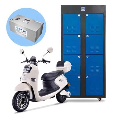 China Golf Carts OEM 48v 60v 72v 40ah 50ah 100ah-1000ah BLUE GEAR Ev rv IoT APP lithium batteries with BMS for sale