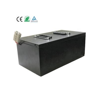 China Golf Carts Solar Power IP55 5000 Times LiFePO4 12v 24v 100ah 200ah 400ah RV Lithium Ion Batteries With BMS for sale