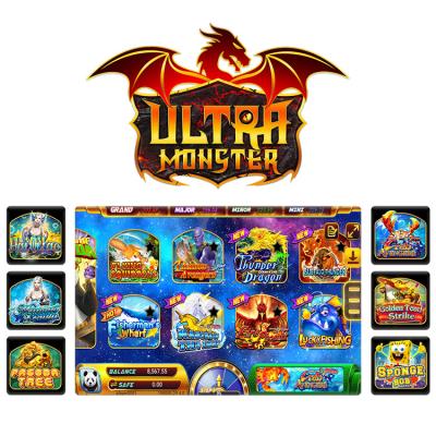 China Metal + Acrylic / Customize Ultra Skill Game Software Monster Coin Operatd Games Sub-Distributor Clever Fish Hunter Game App for sale