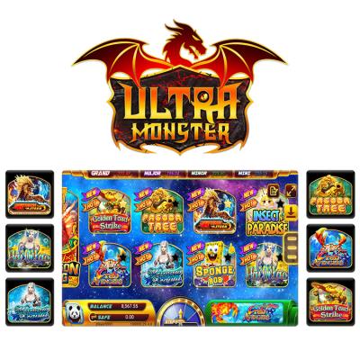 China Metal + Acrylic / Customize Most Popular Coin Operated Games Online Arcade Software Fish App Ultra Games Monster Shooting Fish Game for sale