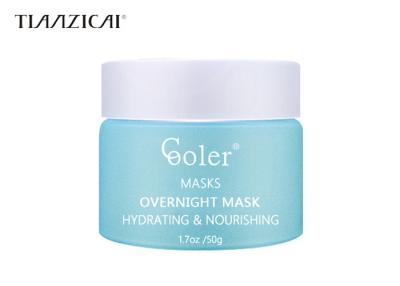 China Water Based Gel Repairing Sleep Mask  With Formulated With Hyaluronic Acid for sale