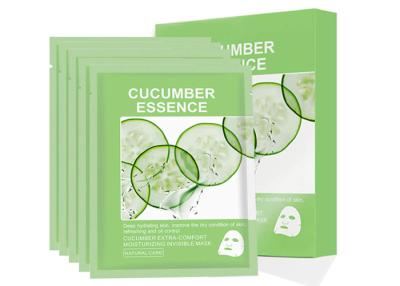 China Cucumber Soothing Skin Care Sheet Mask For Dry Skin Deeply Moisturizing for sale