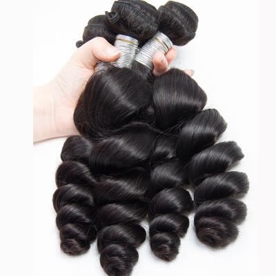 China 100% Brazilian Hair Weave Bundles 30 Inch Barely Shedding Soft Deep Soft Remy Hair 30 Bundles 3 4 Bundles Deal Loose Wave Hair Bundles for sale