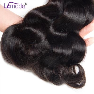 China Soft Straight Thick Shedding Raw Virgin Hair Bundles Unprocessed Body Wave Bundles Brazilian Remy Human Hair Natual Color Hair Bundles 30 Inches Long for sale