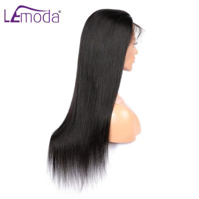 China 30 Inch HD 13x6 Lace Front Human Hair Wigs 4x4 Lace Front Closure Wig Transparent Unprocessed Brazilian Straight Lace Front Wig For Women for sale