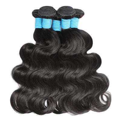 China 10A Grade Soft Smooth Thick Shedding Barely Shedding Hair Bundles Mink Aligned Hair Body Raw Virgin Brazilian Cuticle 10-30inch Hair Bundles Seller Lemoda for sale