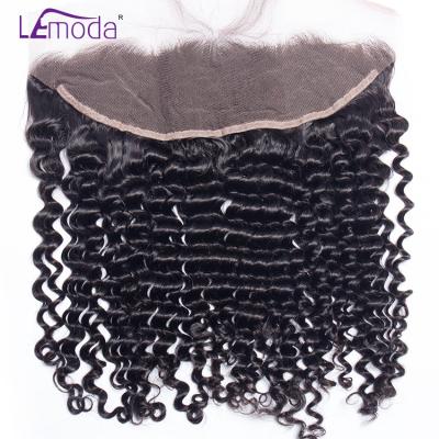 China 13X6 Virgin Lace Frontal Closure Soft Smooth Thick Shedding HD Virgin Lace Wave Closure Swiss Lace Frontal Closure Barely Raw Cuticle Aligned Hair HD Lace Headband for sale