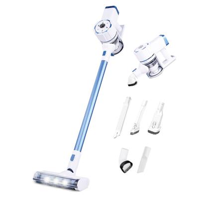 China Cordless Vacuum Cleaner 150w Electric Motor Led Cordless Brush Vacuum Cleaner For Car Window Ceiling Home Sofa for sale