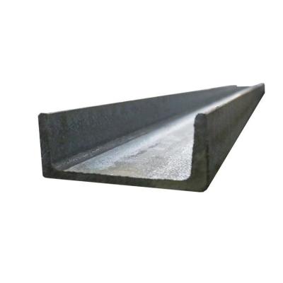 China U Channel 41mm UPN 100 100mmx50mmx6mm Thick Hot-rolled Slotted Steel Channel for Construction Structural Applications for sale