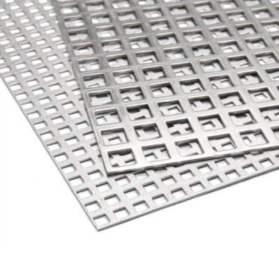 China Grade 300 Series Stainless Steel Metal Perforated Sheet Punch Ceiling Monel Plate with ASTM Standard Cut-to-Size Service for sale