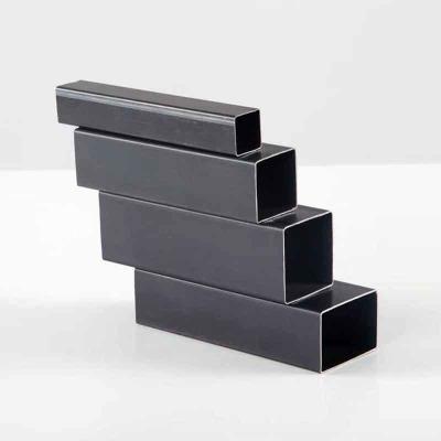 Cina 12M lunghezza sezione quadrata forma tubo di acciaio smalto nero 200x200 60x60x4.5mm per 40mm x 40mm telaio in vendita