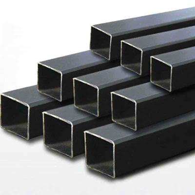 China Acero al carbono sin aleación sin costura 200x200 mm 3 cm Cuadrado negro Rectangular 250x250 tubo de acero para el corte a pedido en venta