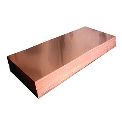 China Competitive Copper Sheet Prices for High Purity 99.9% Copper Sheet Plate in Industry and Decoration for sale